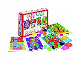 Песочные картинки – Цирк, 4 картинки (SentoSpherE, 886k)